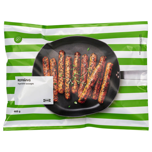 REFRÄNG vegetable sausages, frozen, 460 g