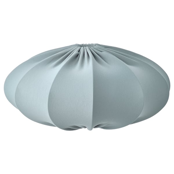 REGNSKUR pendant lamp shade, oval turquoise, 52 cm