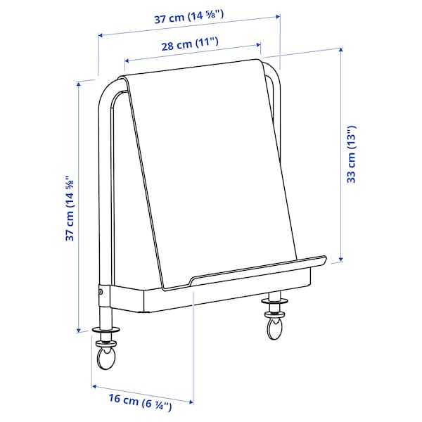 RELATERA - Desk combination sit/stand, white/light grey-green, 117x60 cm