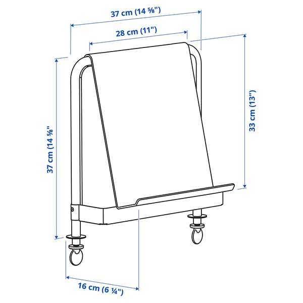 RELATERA desk combination sit/stand, white/light grey-green, 117x60 cm