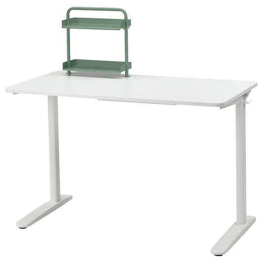 Ikea RELATERA - Desk combination, white, 117x60 cm