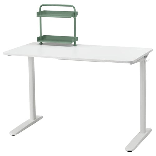 RELATERA desk combination, white, 117x60 cm