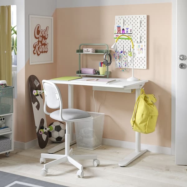 Ikea RELATERA - Table top, white, 90x60 cm