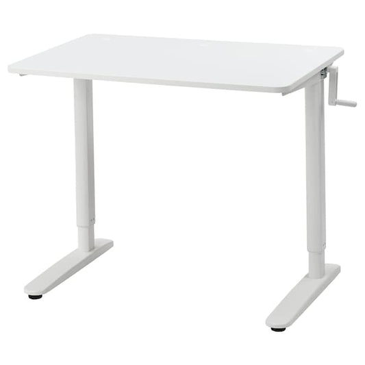 Ikea RELATERA - Desk sit/stand, white, 90x60 cm