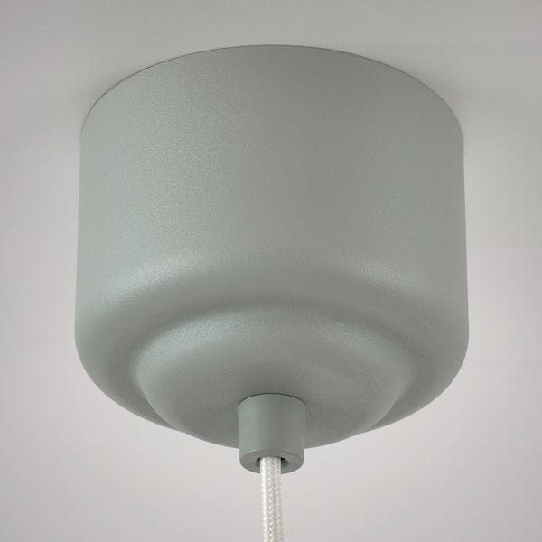 Ikea REMTÅNG - Pendant lamp, grey-green, 38 cm