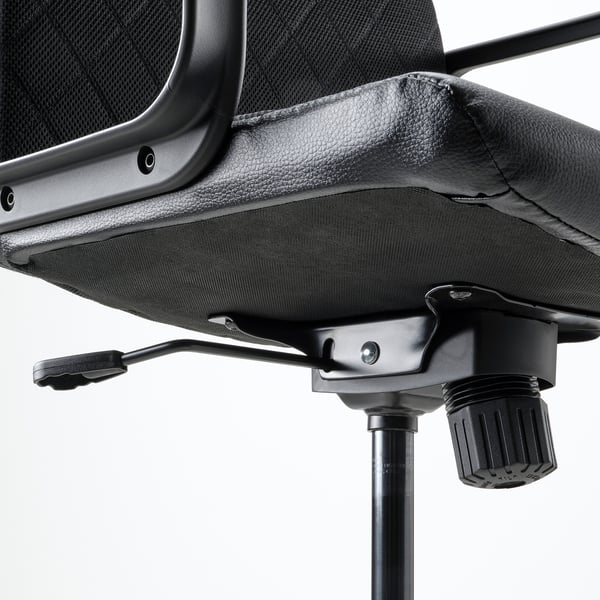 RENBERGET swivel chair, Bomstad black, 67 cm