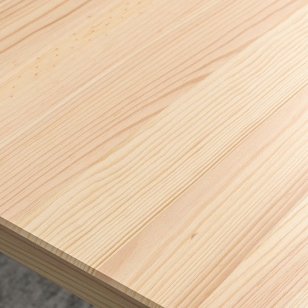 RESARÖ mobile drop-leaf table w storage, pine, 63x64 cm
