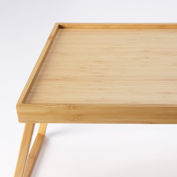 RESGODS bed tray, bamboo, 52x29 cm