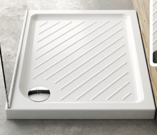 Bricocenter SHOWER TRAY ITALY WHITE 90X70 H 7 CM