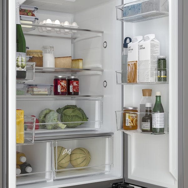 Ikea RIBBENÅS - Double door refrigerator/freezer, IKEA 700 freestanding/inox,347/169 l