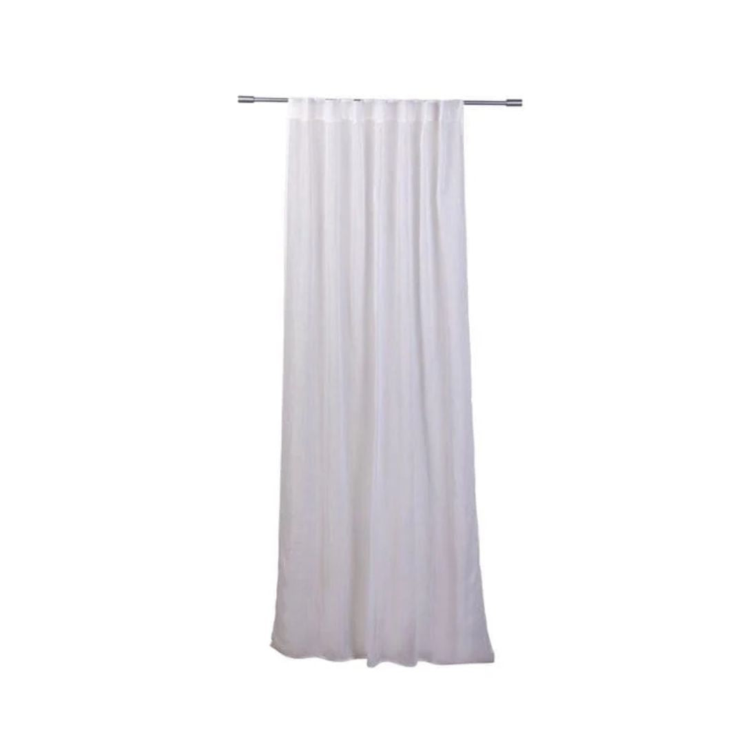 KNUS White curtain W 137 x L 250 cm