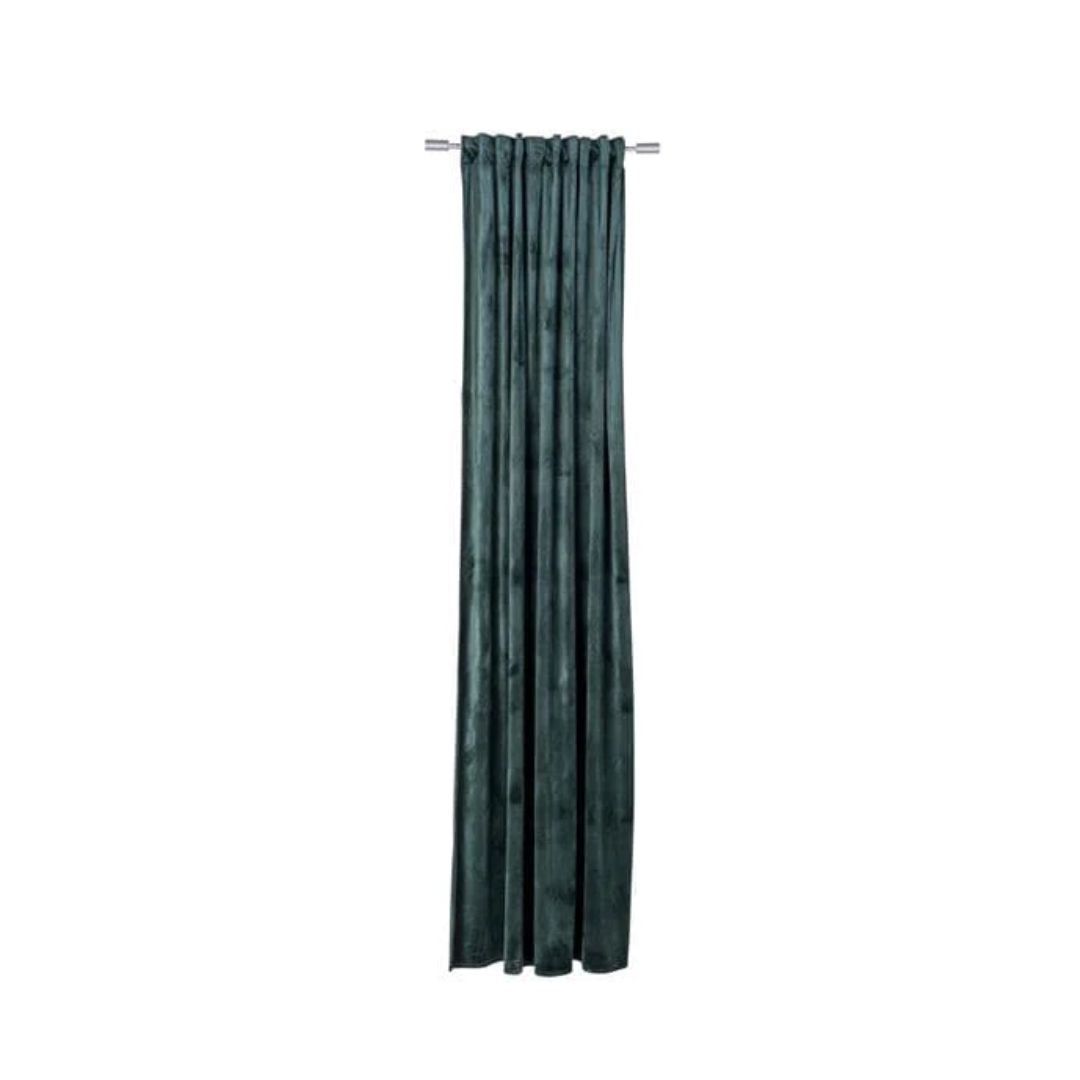 SAGA Dark green curtain W 142 x L 250 cm