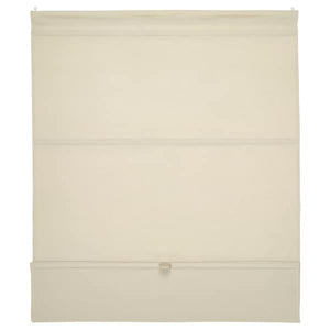 Ikea RINGBLOMMA - Roman blind, beige, 80x160 cm