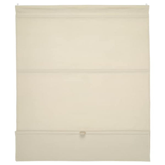 Ikea RINGBLOMMA - Roman blind, beige, 80x160 cm