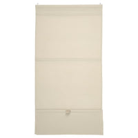 RINGBLOMMA Roman blind, beige, 60x160 cm