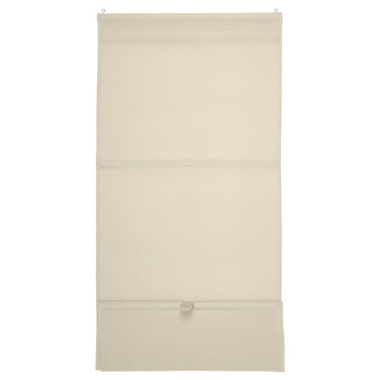 Ikea RINGBLOMMA - Roman blind, beige, 60x160 cm