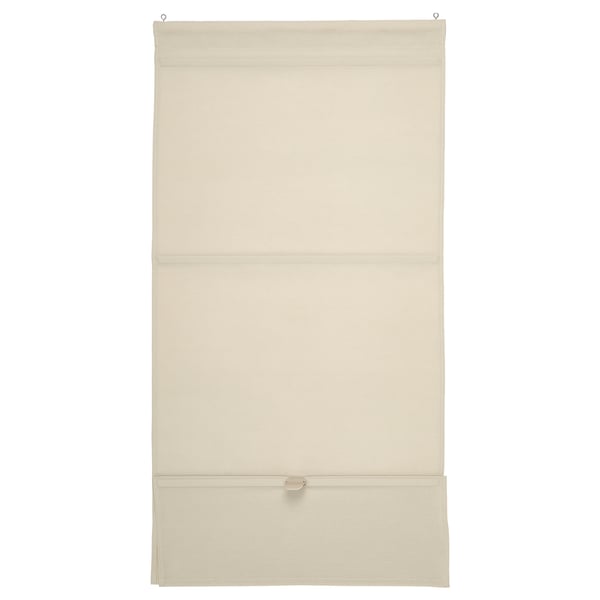 RINGBLOMMA Roman blind, beige, 60x160 cm