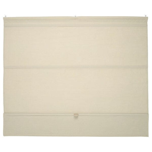 Ikea RINGBLOMMA - Roman blind, beige, 140x160 cm