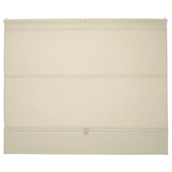 RINGBLOMMA - RINGBLOMMA Roman blind, beige, 120x160 cm