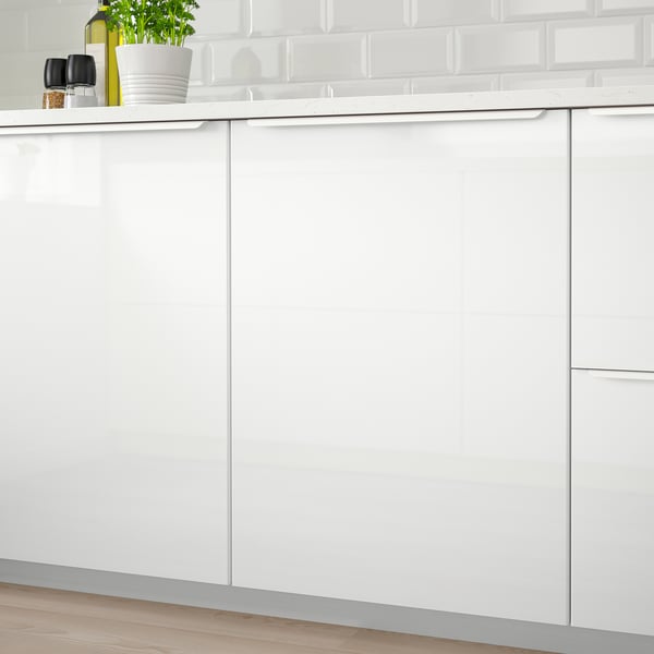 RINGHULT door, high-gloss white, 40x80 cm