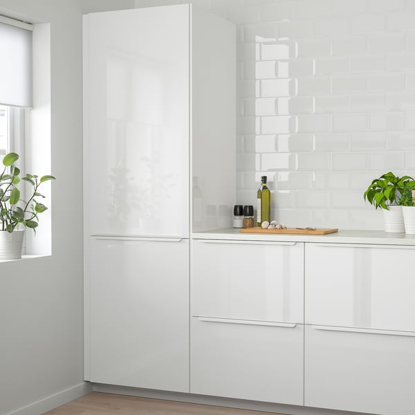 RINGHULT door, high-gloss white, 60x120 cm
