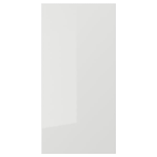 RINGHULT - RINGHULT Door, high-gloss light grey, 30x60 cm