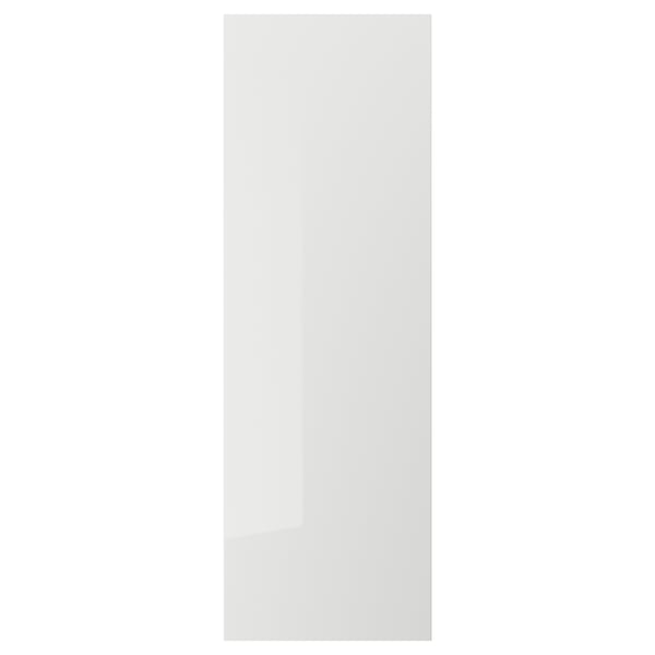 RINGHULT - RINGHULT Door, high-gloss light grey, 60x180 cm