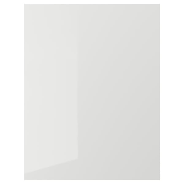 RINGHULT cover panel, high-gloss light grey, 62x80 cm