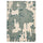 RINGKLOCKA - RINGKLOCKA Rug, low pile, green/off-white, 160x230 cm