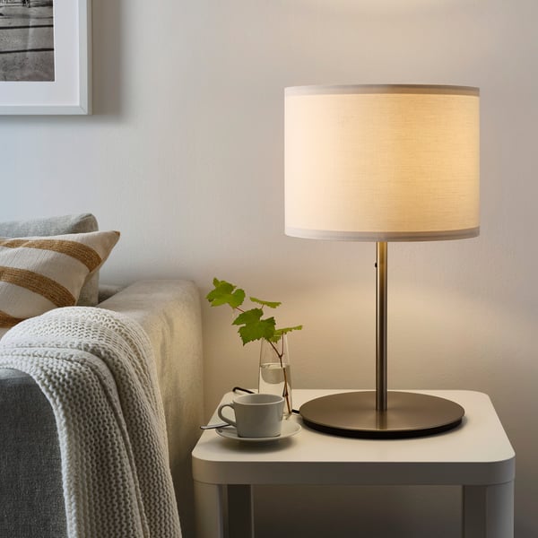 RINGSTA lamp shade, white, 33 cm