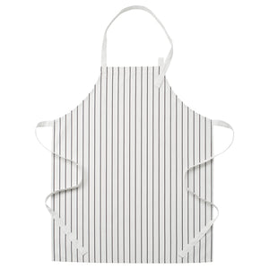 RINNIG apron, patterned, 69x85 cm