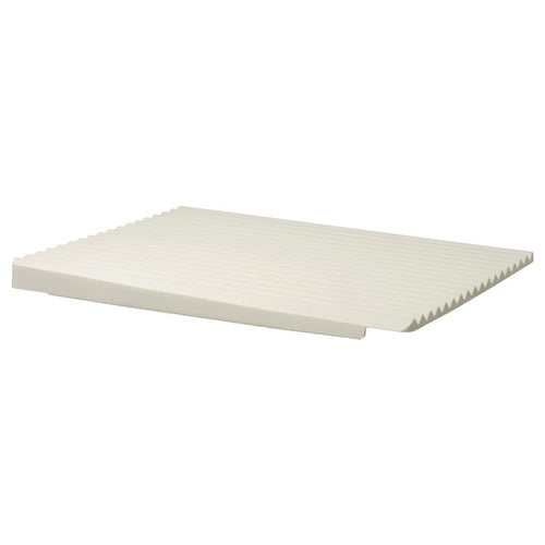 RINNIG - Reversible dish drainer, white,40x31 cm