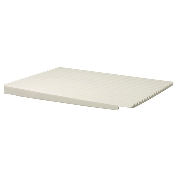 RINNIG - Reversible dish drainer, white,40x31 cm