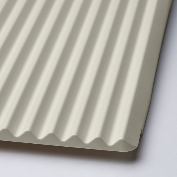 RINNIG dish drainer, double-sided, white, 40x31 cm