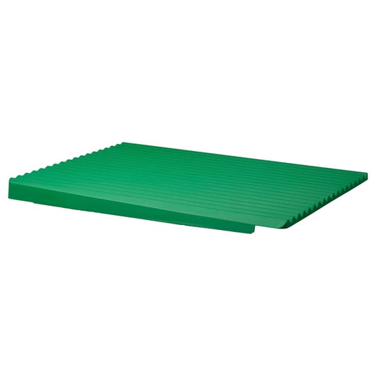 RINNIG - RINNIG Dish drainer, double-sided, green, 40x31 cm