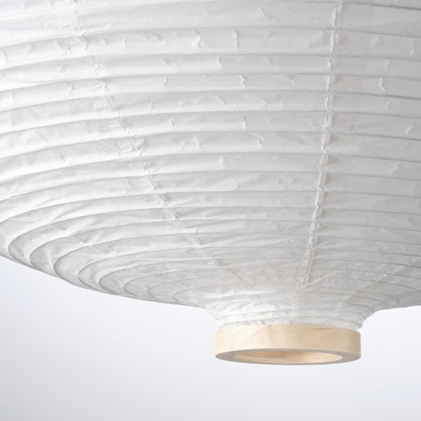 RISBYN - Pendant lamp shade, onion shape/white, 57 cm