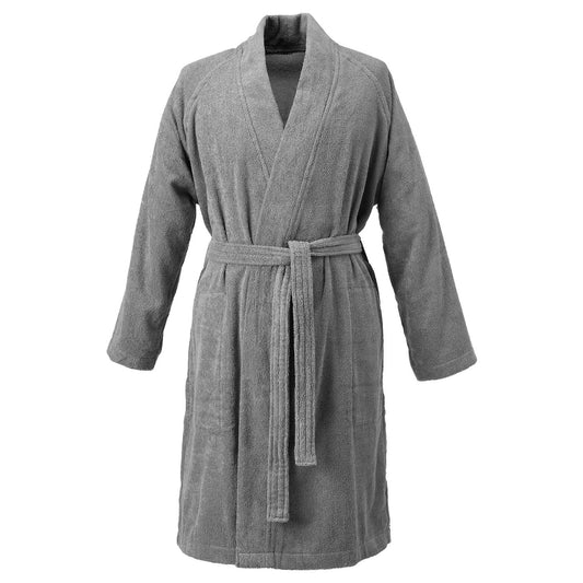 ROCKÅN bath robe, grey, S/M