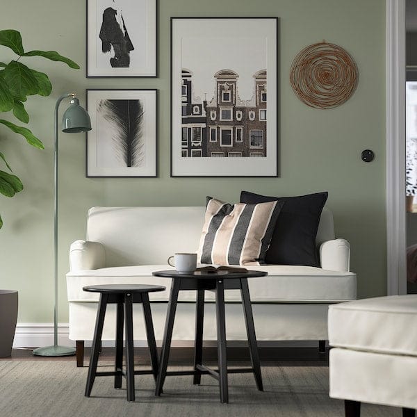 Ikea ROCKSJÖN - 2-seater sofa, Blekinge white