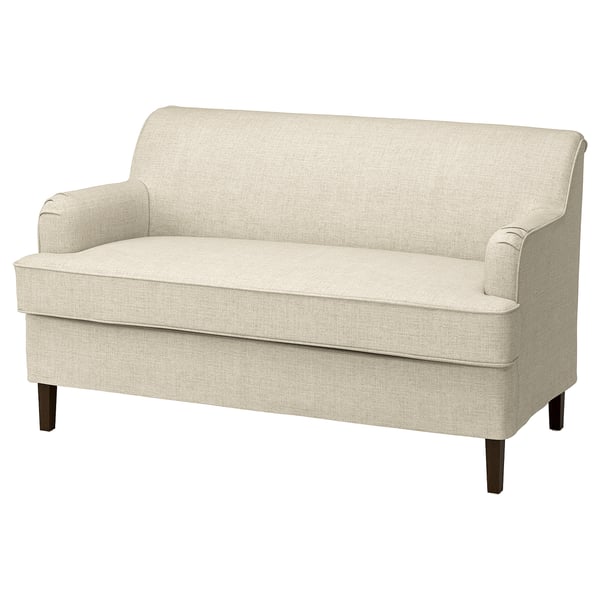 ROCKSJÖN 2-seat sofa, Kilanda light beige, 142x80x77 cm