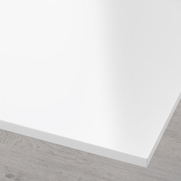 RODULF table top, white, 140x80 cm