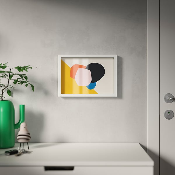 RÖDALM - RÖDALM Frame, white, 21x30 cm