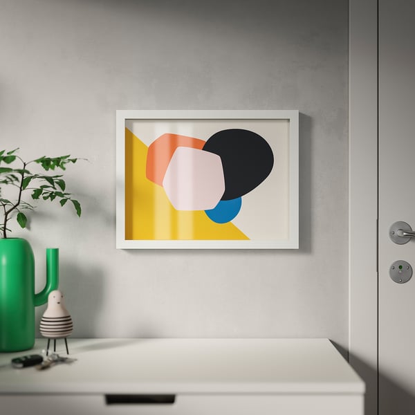 RÖDALM frame, white, 30x40 cm