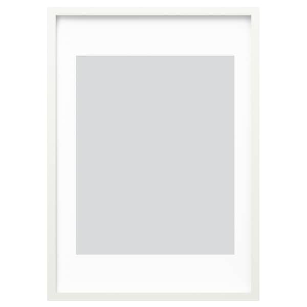 RÖDALM - Frame, white, 50x70 cm