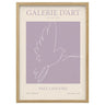 RÖDALM frame with poster, Paix Lineaire, 50x70 cm