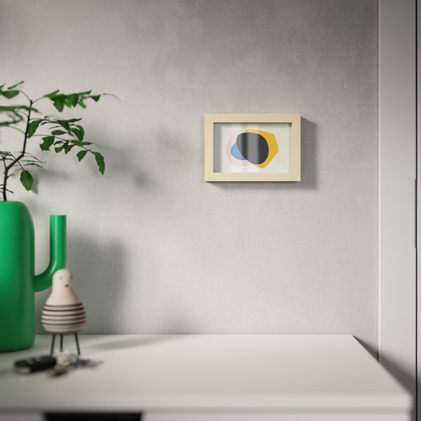RÖDALM - RÖDALM Frame, birch effect, 10x15 cm