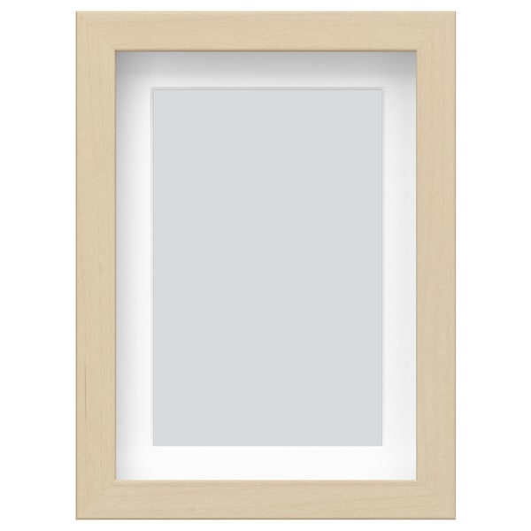 RÖDALM - Frame, birch effect, 13x18 cm