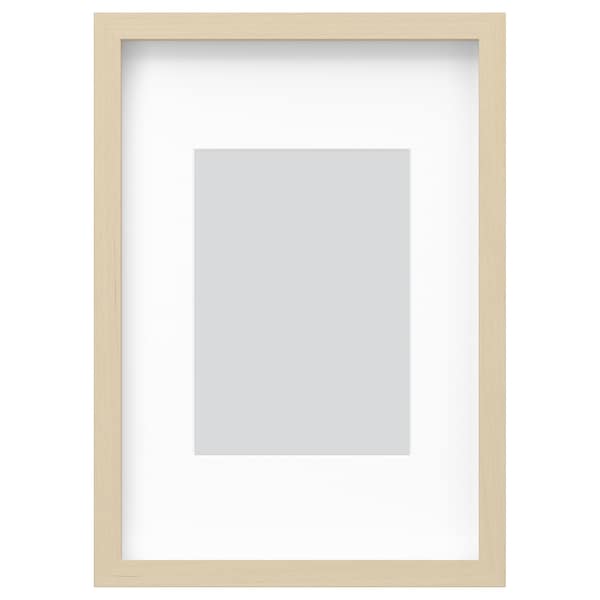 RÖDALM - Frame, birch effect, 21x30 cm