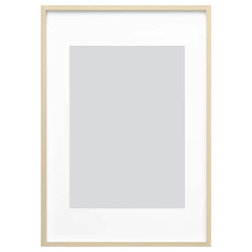 RÖDALM - Frame, birch effect,70x100 cm