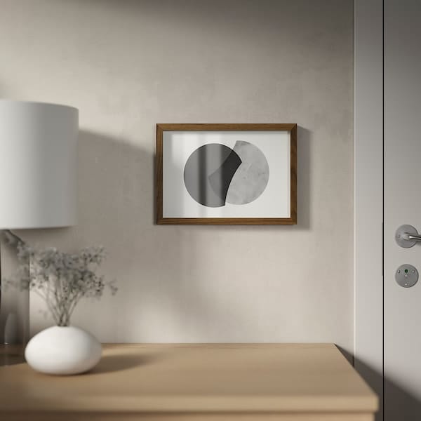 Ikea RÖDALM - Frame, walnut effect, 21x30 cm