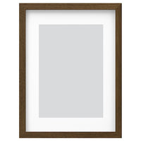RÖDALM - Frame, walnut effect, 30x40 cm